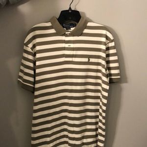 Green stripped polo Ralph Lauren